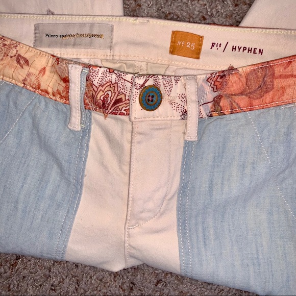 Pilcro & The Letterpress | Hyphen Boho Patch Pants - Picture 4 of 8